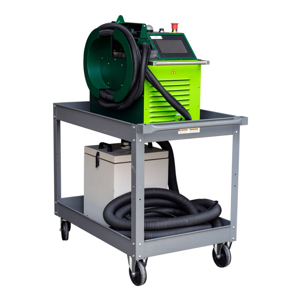 Portable Laser System on a white background